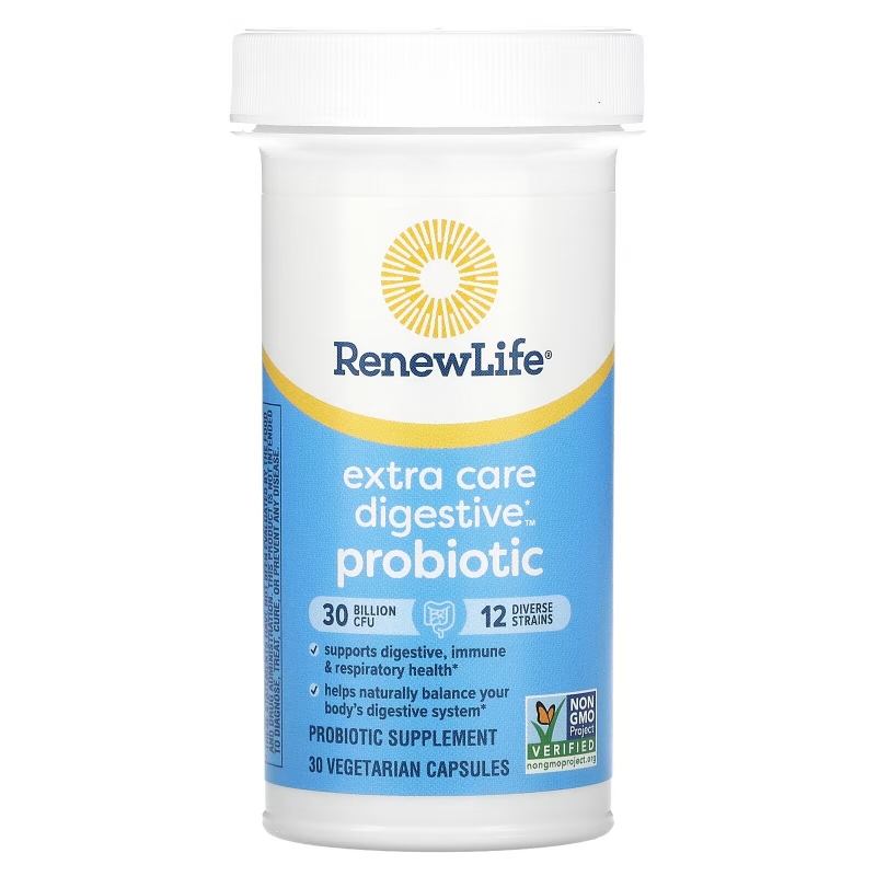 Renew Life, Ultimate Flora Extra Care Probiotic, 30 Billion CFU, 30 Vegetarian Capsules