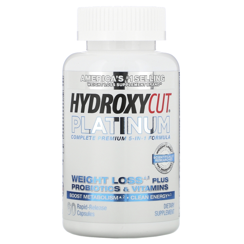 Hydroxycut, Hydroxycut Platinum, 60 Rapid-Release Capsules