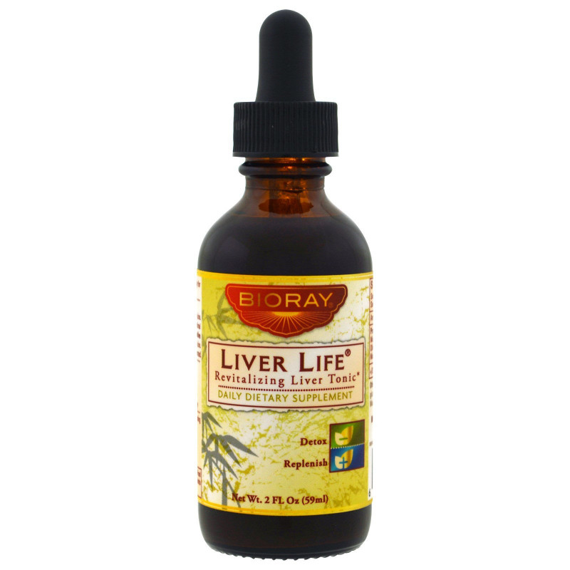 BioRay Inc. Liver Life (восстановление печени) 2 жидких унций (59 мл)