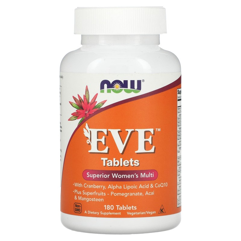Now Foods Мультивитамины для женщин Eve 180 таблеток