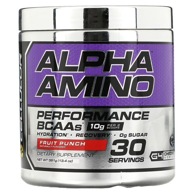 Cellucor, Alpha Amino, Performance BCAAs, Fruit Punch, 13.4 oz (381 g)