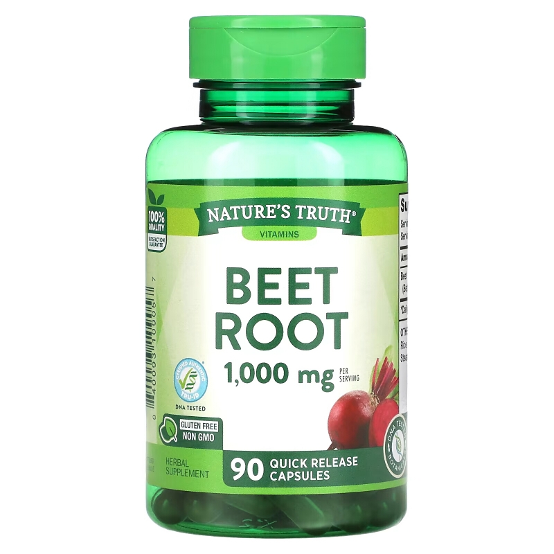 Nature's Truth, Beet Root, 500 mg, 90 Quick Release Capsules