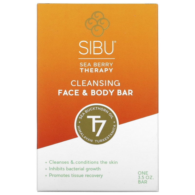 Sibu Beauty Очищающее мыло для лица и тела с облепихой 3.5 oz