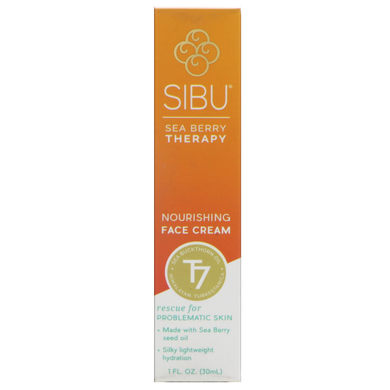 Sibu Beauty Питательный крем для лица с облепихой 1 жидкая унция (30 мл)