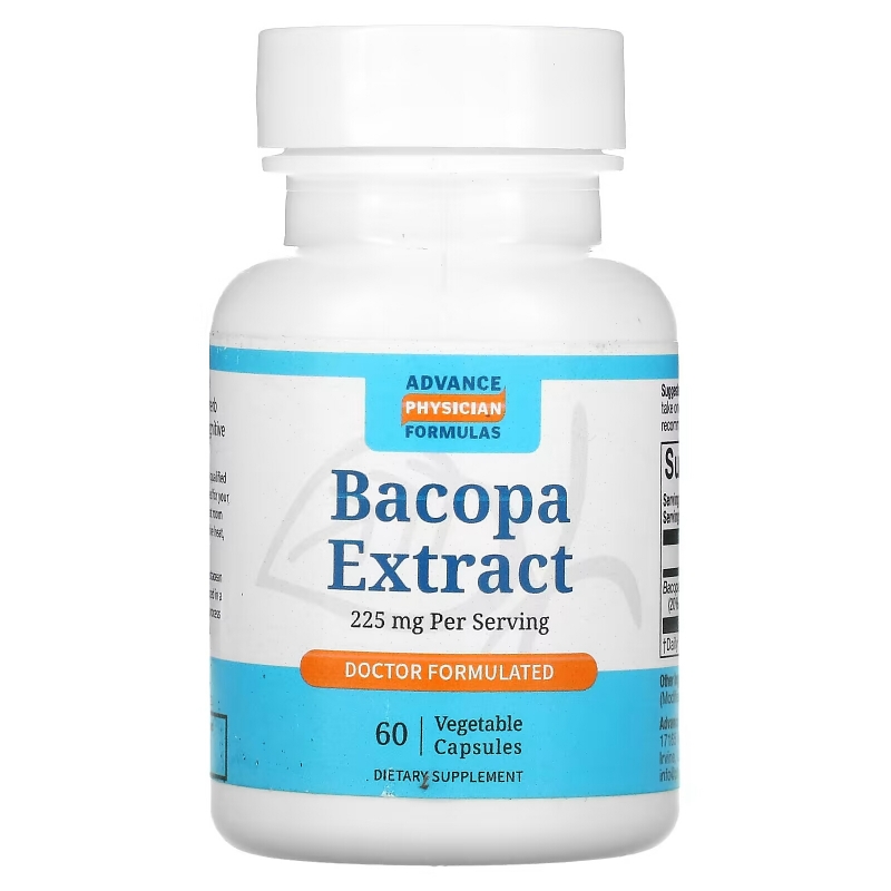 Advance Physician Formulas Inc. Bacopa Extract 225 mg 60 Capsules